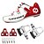 abordables Chaussures de cyclisme-SIDEBIKE Adulte Chaussures Velo avec Pédale &amp; Fixation Chaussures Vélo Route Nylon Respirable Coussin Cyclisme Noir Rouge Vert Homme Chaussures Vélo / Chaussures de Cyclisme / Grille respirante