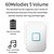 cheap Doorbell Systems-CACAZI Wireless Waterproof Doorbell 300M Remote Battery Radio Bell 1 Button 3 Receiver LED Smart House Doorbell Volume 110 DB