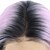 cheap Synthetic Lace Wigs-Synthetic Lace Front Wig Straight Middle Part Lace Front Wig Long Purple Synthetic Hair 18-26 inch Women&#039;s Cosplay Soft Heat Resistant Purple Ombre
