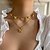 cheap Chain Necklaces-Women&#039;s Choker Necklace Chrome Gold 42 cm Necklace Jewelry 1pc For Daily