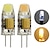 abordables Luces LED bi-pin-G4 0705 cob led lamp mini led bulb ac 12v dc 12-24v spotlight chandelier iluminación de alta calidad reemplaza las lámparas halógenas * 1pc