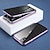ราคาถูก เคสสำหรับ iPhone-โทรศัพท์ กรณี สำหรับ Apple ตัวกระเป๋าเต็ม แม่เหล็กดูดซับกรณี iPhone 13 Pro Max 12 11 Mini SE 2022 X XR XS Max 8 7 Plus โปร่งแสง สองด้าน ต่อต้านมอง สีพื้น แก้วไม่แตกกระจาย โลหะ