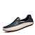 cheap Men&#039;s Slip-ons &amp; Loafers-Men&#039;s Loafers &amp; Slip-Ons Boat Shoes Driving Shoes Drive Shoes Summer Loafers Flat Comfort Designer Outdoor PU Non-slipping Blue Yellow Summer