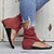 cheap Women&#039;s Sandals-Women&#039;s Sandals Daily Summer Wedge Heel Open Toe Suede Zipper Black Red Khaki