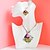 cheap Jewelry Sets-Women&#039;s Jewelry Set Classic Flower Stylish Earrings Jewelry Rainbow For Party Evening Festival 1 set