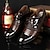 رخيصةأون أحذية أوكسفورد للرجال-رجالي أوكسفورد احذية دربي البس حذائك الأعمال التجارية كلاسيكي بريطاني مناسب للبس اليومي المكتب &amp; الوظيفة PU متنفس ارتداء إثبات دانتيل أسود بني ألوان متناوبة الربيع الخريف