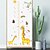 cheap Decorative Wall Stickers-Kids Height Chart Wall Sticker Decor Cartoon Giraffe Height Ruler Wall Stickers Home Room Decoration Wall Art Sticker Poster 150x78cm