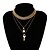 cheap Chain Necklaces-Women&#039;s Choker Necklace Pendant Necklace Stacking Stackable Keys Vintage Punk Trendy Chrome Silver Gold 28 cm Necklace Jewelry 4pcs For Street Prom Birthday Party Beach Festival / Layered Necklace