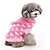 cheap Dog Clothes-Dog Sweater Sweatshirt Puppy Clothes Heart Dog Coats Winter Dog Clothes Puppy Clothes Dog Outfits Warm Blue Pink Sweatshirts Polar Fleece XS S M L XL 2XL
