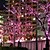 olcso LED szalagfények-12m Fényfüzérek 100 LED 1set Több színű Mindszentek napja Karácsony Vízálló Nap- Patio Solarno napajanje