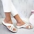 cheap Women&#039;s Sandals-Women&#039;s Sandals Wedge Sandals Orthopedic Sandals Gladiator Sandals Roman Sandals Outdoor Daily Walking Solid Color Wedge Sandals Summer Flat Heel Open Toe Vintage Classic Casual Microfiber PU Loafer