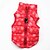 billige Hundeklær-Cat Dog Coat Vest Puppy Clothes Bowknot Keep Warm Outdoor Winter Dog Clothes Puppy Clothes Dog Outfits Breathable Black / Red Blue / Yellow White / Red Costume for Girl and Boy Dog Cotton XS S M L XL