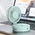 cheap Fans-Mini spray handheld small fan hanging neck Creative and convenient desktop humidification charging small fan customization