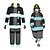 economico Costumi anime-Ispirato da Fire Force Anime Costumi Cosplay Giapponese Abiti Cosplay Cappotto Pantaloni Maglietta Per Per uomo Per donna / Cintura