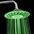 cheap Rain Shower-Contemporary Rain Shower Chrome Feature - Shower / Color Gradient / Rainfall, Shower Head