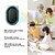 זול מערכות פעמון לדלת-Self Powered Waterproof Wireless Doorbell No Battery Required 1 Button 1 Receiver Smart LED Light Home Door Bell US EU UK AU Plug