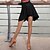 ieftine Ținute Dans Latin-Dans Latin Fuste Pliuri Pentru femei Performanță Căzut Bumbac de cristal