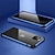 hesapli iPhone Kılıfları-telefon Pouzdro Uyumluluk Apple Arka Kapak Manyetik Adsorpsiyon Çantası iPhone 11 Pro Max iPhone SE 2020 Şoka Dayanıklı Çift Taraflı Anti peep Solid Temperli Cam Metal