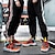 Χαμηλού Κόστους Ανδρικά Sneakers-Ανδρικά Αθλητικά Παπούτσια παπούτσια Ψηλά αθλητικά παπούτσια Μπάσκετ Βίντατζ Κλασσικό Καθημερινά Μικροΐνα Αναπνέει Δαντέλα μέχρι πάνω Μαύρο Πορτοκαλί Ουράνιο Τόξο Συνδυασμός Χρωμάτων