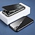 hesapli iPhone Kılıfları-anti peep manyetik kılıf apple iphone 13 12 11 pro max mini se 2020 x xs max xr anti espion gizlilik çift taraflı cam 360 koruma metal mıknatıs adsorpsiyon kasa kapağı için ekran koruyuculu