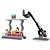 cheap Building Blocks-Building Blocks Educational Toy 300 pcs Cartoon Transporter Truck compatible Plastic Shell Legoing Exquisite Hand-made Decompression Toys DIY Boys and Girls Toy Gift / Kid&#039;s