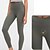 cheap New In-Women&#039;s High Waist Yoga Pants Seamless Cropped Leggings Tummy Control Butt Lift 4 Way Stretch Solid Color Dark Grey Red Brown Black Nylon Non See-through Fitness Gym Workout Running Sports Activewear