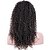 Недорогие Парики из натуральных волос-Реми Человеческие Волосы Лента спереди Парик Свободная часть стиль Индийские волосы Кудрявый Черный Парик 130% Плотность волос Жен. Длинные Парики из натуральных волос на кружевной основе Premierwigs