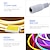 cheap LED Strip Lights-1m Neon Strip Lights 120 LEDs 2835 SMD 1pc Warm White White Yellow Waterproof Cuttable Decorative 12 V