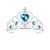 cheap Movie &amp; TV Theme Costumes-Princess Crown Outfits Masquerade Girls&#039; Movie Cosplay Cosplay Halloween Blue 1 Ring Bracelet Crown Halloween Carnival Masquerade Plastic / Necklace / Earrings / Wand