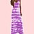 お買い得  マキシドレス-女性用 サンドレス マキシドレス ブルー パープル ピンク ワイン カーキ色 グレー ライトブルー ノースリーブ プリント 夏 Ｖネック セクシー ボヘミアン 2021 S M L XL XXL 3XL 4XL 5XL