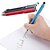 cheap Stylus Pens-2pcs 2 In 1 Capacitive Pen Metal Coloful Touch Screen Pen Stylus Pens  Ballpoint Pen for Smart Phone Ipad Tablet