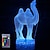 cheap 3D Night Lights-16-Color Touch Table Lamp Trade Camel 3D Lamp Remote Touch Colorful 3D Nightlight Creative Gifts Novelty Table Lamps Children&#039;s Sleep Light Living Room Store Gifts Birthday