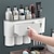cheap Toothbrush Holder-toothbrush Holder New Design / Creative / Multifunction Contemporary Plastics 1pc Wall Mounted