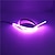 olcso LED sávos fények-cob led szalag lámpák rugalmas neon vízálló 60cm 2ft 8w dc12v fehér sárga piros kék zöld kék rózsaszín háttérvilágítás lakberendezés