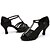 cheap Latin Shoes-Women&#039;s Latin Shoes Heel Cuban Heel Black Brown