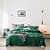 cheap Duvet Covers-Washed cotton four-piece set Nordic style dormitory single double Nordic bed linen set solid color bedding
