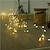 billige LED-stringlys-2m 100leds kobbertråd lyser fyrverkeri fairy garland lys til jul vindu bryllup fest varm hvit dekor aa batteridrevet (kommer uten batteri)