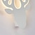 billige Indendørsvæglamper-lightinthebox søde kreative led led væglamper stue soveværelse jern væglampe 110-120v 220-240v