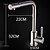 cheap Classical-Stainless Steel Kitchen Faucet, Rotatable Brushed Single Handle One Hole Sink Sink Faucet with Hot and Cold Switch