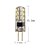 cheap LED Bi-pin Lights-G4 LED Bulb Bi-Pin Base Lampe Spot 3014 SMD 24 LEDs 220V 20W Halogen Bulb Equivalent 2W Pour Maison 360 Degree White Warm White 1pc