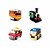cheap Building Blocks-Building Blocks Educational Toy Construction Set Toys 214 pcs Vehicles Bus Cartoon compatible Plastic Shell Legoing Exquisite Hand-made Decompression Toys DIY Boys and Girls Toy Gift / Kid&#039;s