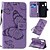 cheap Samsung Cases-Case For Samsung Galaxy A91 / M80S /Galaxy A81 / M60S/S20 Plus Wallet/Card Holder/with Stand Full Body Cases Butterfly / Solid Colored PU Leather For Galaxy A01/A11/A21/A41/A51/A71/A70E/M31/S20 Ultra