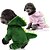 billiga Hundkläder-Hund Dräkter / Kostymer Jumpsuits Valpkläder Djur Cosplay Vinter Hundkläder Valpkläder Hundkläder Håller värmen Grön Kostym för tikar och hundar Bomull XS S M L XL XXL