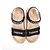 cheap Women&#039;s Sandals-Women&#039;s Sandals Flat Sandals Daily Flat Sandals Summer Flat Heel Open Toe Casual PU Magic Tape Black Khaki Beige