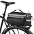 preiswerte Fahrradstautaschen-ROSWHEEL 10 L Fahrrad Kofferraum Taschen Wasserdicht tragbar Stoßfest Fahrradtasche Stoff Polyester PVC Tasche für das Rad Fahrradtasche Radsport / Fahhrad