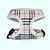 cheap Dog Collars, Harnesses &amp; Leashes-Cat Dog Harness Breathable Adjustable / Retractable Plaid / Check Geometic Textile Fabric Black Red