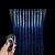 cheap Rain Shower-Contemporary Rain Shower Chrome Feature - LED / Shower, Shower Head