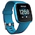 billiga Fitbit klockband-Smart Watch-band Kompatibel med Fitbit Versa 2 / Versa Lite / Versa SE / Versa Silikon Smart klocka Rem Mjuk Elastisk Justerbar Sportband Ersättning Armband