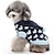 tanie Ubrania dla psów-sweter dla psa bluza ubrania dla szczeniąt serce płaszcze dla psów zimowe ubrania dla psów ubrania dla szczeniąt stroje dla psów ciepły niebieski różowy bluzy z polaru xs s m l xl 2xl