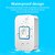 cheap Doorbell Systems-CACAZI A86 1 Receiver 1 Transmitter Wireless Doorbell Waterproof 300M Remote EU Plug Battery LED Light Chime